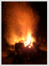 Weihnachtsbaumbrennen